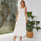Robe trapèze à bretelles tendance pour femme