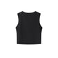 Hanging Collar Vest Top Straight-leg Trousers Casual