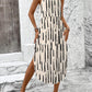 European And American-style Floral Camisole Skirt Two-piece Set