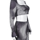 Fashionable Minimalist Design A Short Womens Sheath Skirt Set