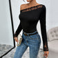 Women's Lace Shoulder Bag Casual Jumpsuit