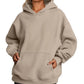 Women's Oversized Hoodies Fleece Loose Sweatshirts With Pocket Long Sleeve Pullover Hoodies Sweaters Winter Fall Outfits Sports Clothes