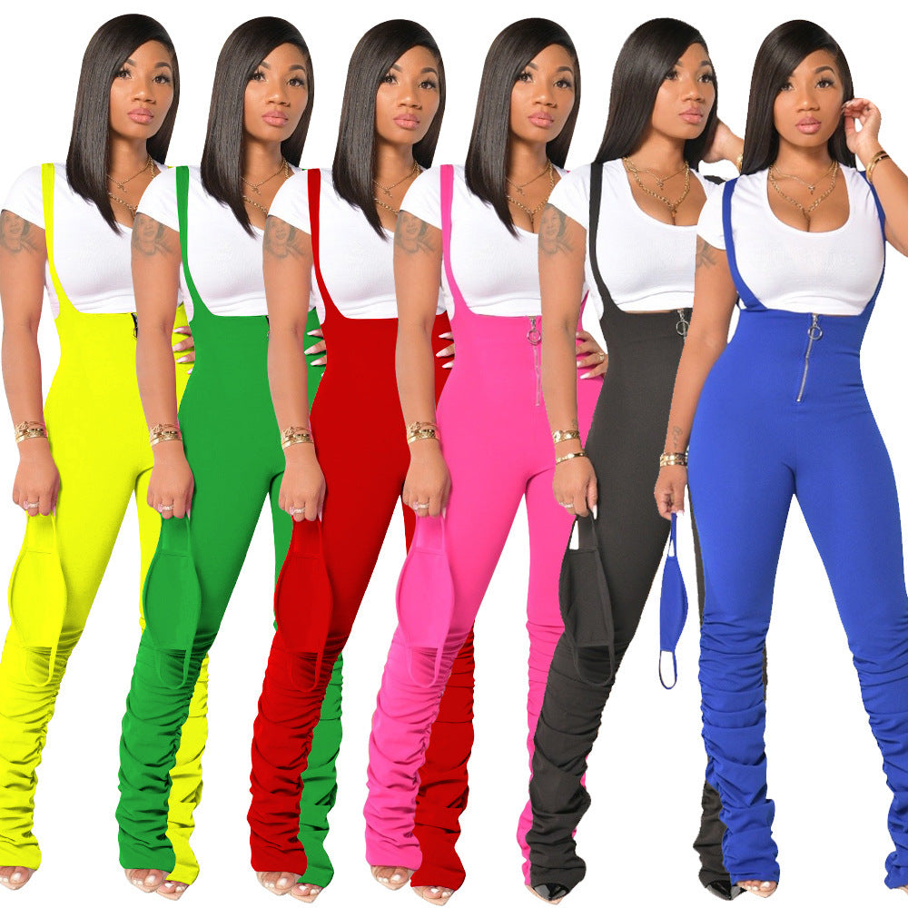 Bretelles d'été pour femmes, couleur unie
