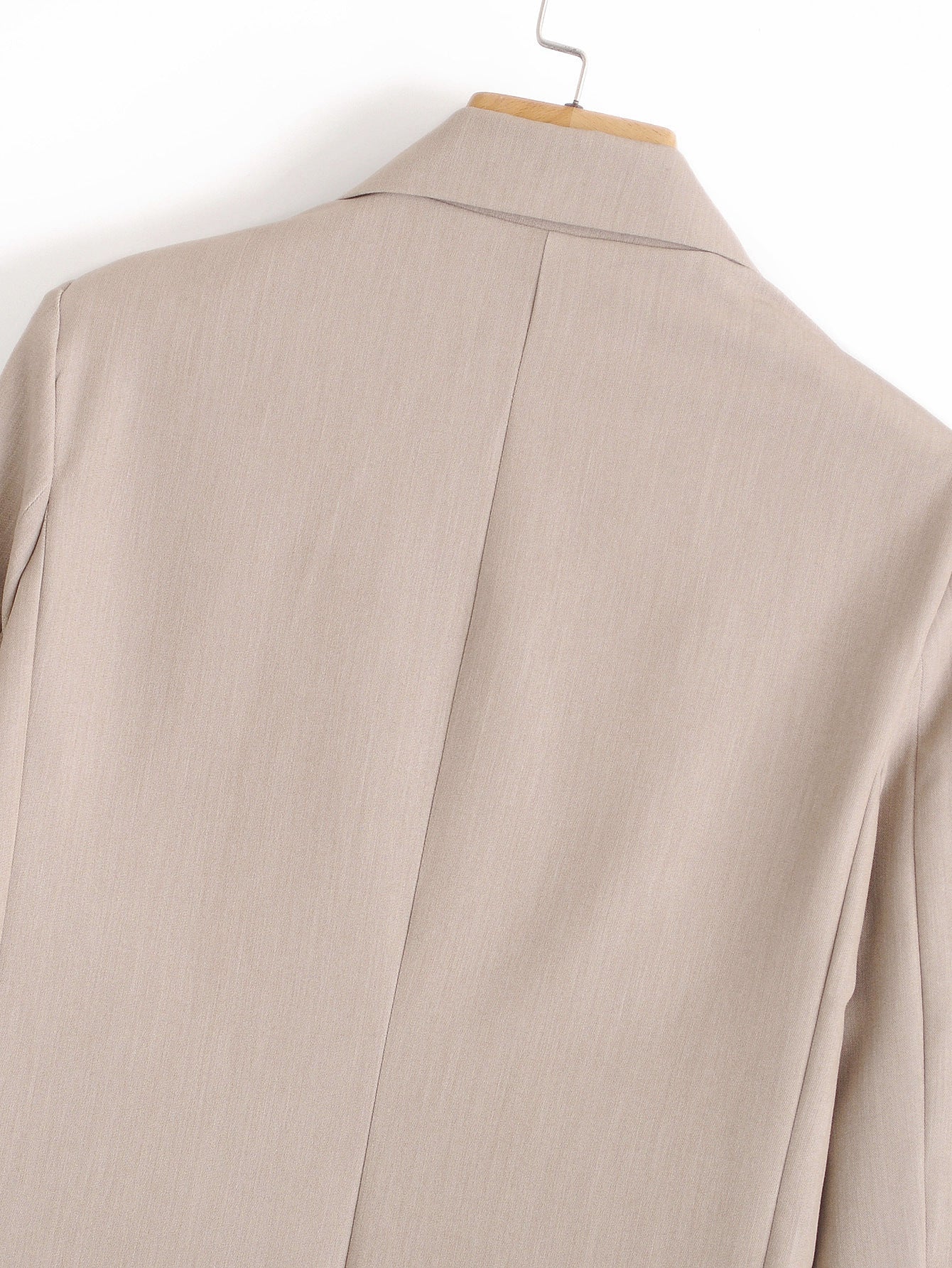 Women's Temperament Light Mature Straight Double-breasted Casual Suit Jacket