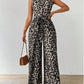 Women's Wide Leg Jumpsuit With Belt