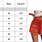 Short cargo ample taille moyenne avec cordon de serrage pour femme