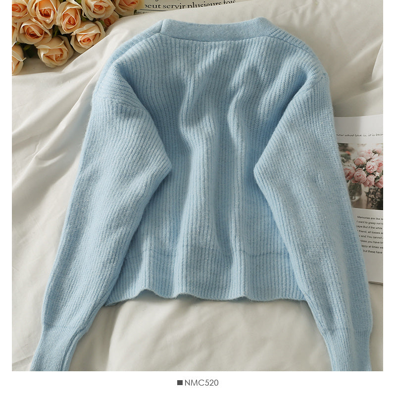 Cropped Versatile Single Breasted Slim Top