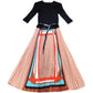 French Early Autumn Fashion Dress
