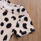 Newborn Fashion Simple Printing Clothes Suit