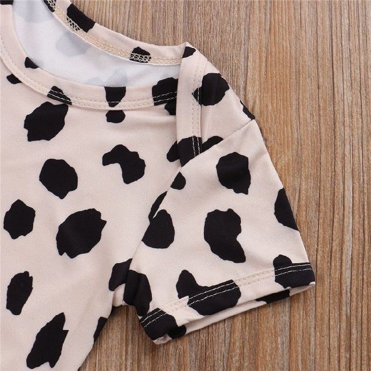 Newborn Fashion Simple Printing Clothes Suit