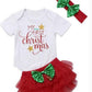 Ensemble de Noël trois pièces pour enfants en été