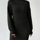 European And American Autumn And Winter Half-high Collar Knitwear Dress