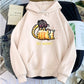 Pull à capuche à motif de personnalité créative