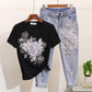 European Station Cowboy Suit Female Summer