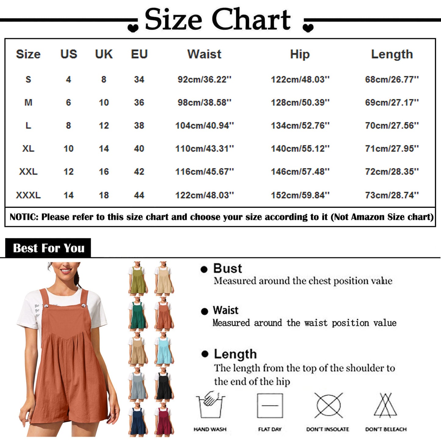 Summer Women's Cotton Linen Sleeveless Jumpsuit