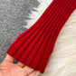 Robe mi-longue en tricot à fines bretelles