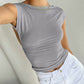 Stylish Backless Nylon Wicking Top