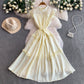 Sweet Flutter Sleeve Dress For Women