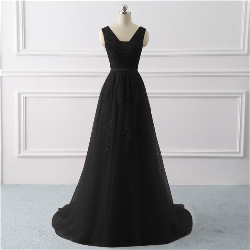 Robe de demoiselle d'honneur de mariage à petite queue en dentelle, robe de soirée pour femme