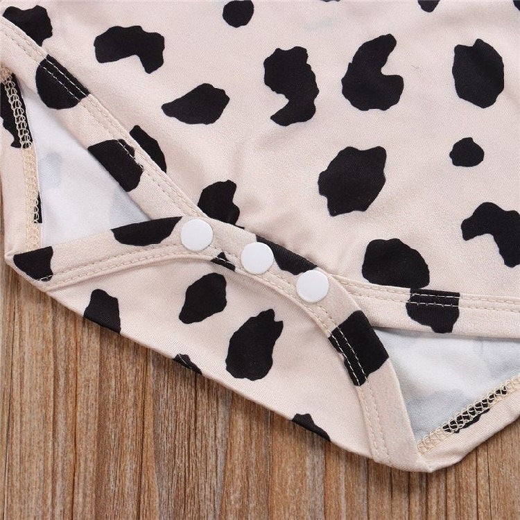 Newborn Fashion Simple Printing Clothes Suit