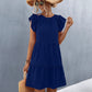 European And American Women's Clothing Solid Color Dress Women