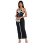 Bandage Dress Sling Stitched Backless Slim Fit Bandage