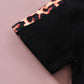 Baby Girl Alphabet Print Short-sleeved Trousers Suit