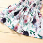 Girls Fashion Personality Patchwork Mesh Dress