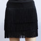 Women's SkirtLatin Dance Tassel Skirt For Women's Adult Short Skirt