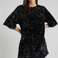 Women's Simple Casual Shoulder Beaded Dress