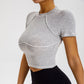 Women's Fashion Colorblock Vigorous Sports Top