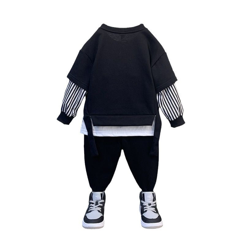 Children's Fashion Sweater Pants Suit