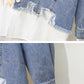 Women's Retro Hong Kong Style Long-sleeved Letter Printing Shirt