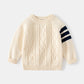 Pull de couleur unie pour enfants