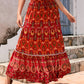 Bohemian Exotic Hollowed Out Lace Patchwork Skirt