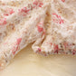 French Floral Dress Women's Tea Break Bellflower Skirt With Puff Sleeves