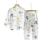 Children's Cotton Homewear Suit Long-sleeve Air Conditioning Clothes