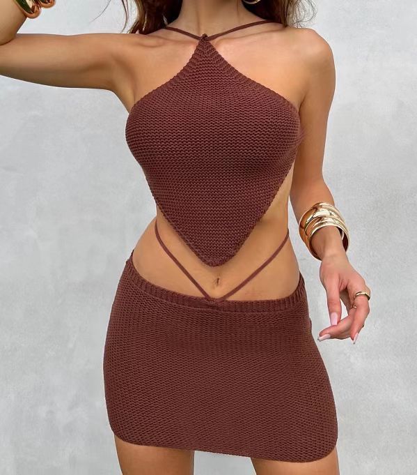 Fashion Backless Rope Suit
