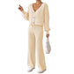 Autumn And Winter Women's Solid Color Elegant Outfit Short Top