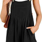 Women's Short Overalls Summer Casual Adjustable Strap Loose Short Bib Overalls Jumpsuit Rompers