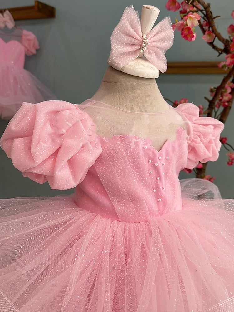 Girl's Princess Mesh Pettiskirt Costume Children's Dress