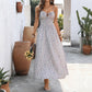 Wrap-style Floral Dress With A Cinched Waist
