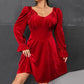 Women's Fashion Personalized Velvet Party Dress