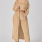 Ensemble pyjama confortable, ensemble de détente 3 pièces, vêtements de détente mignons, ensembles de costumes chauds, ensemble assorti, ensemble de détente, ensembles de pantalons 3 pièces, robe d'hiver pour femme