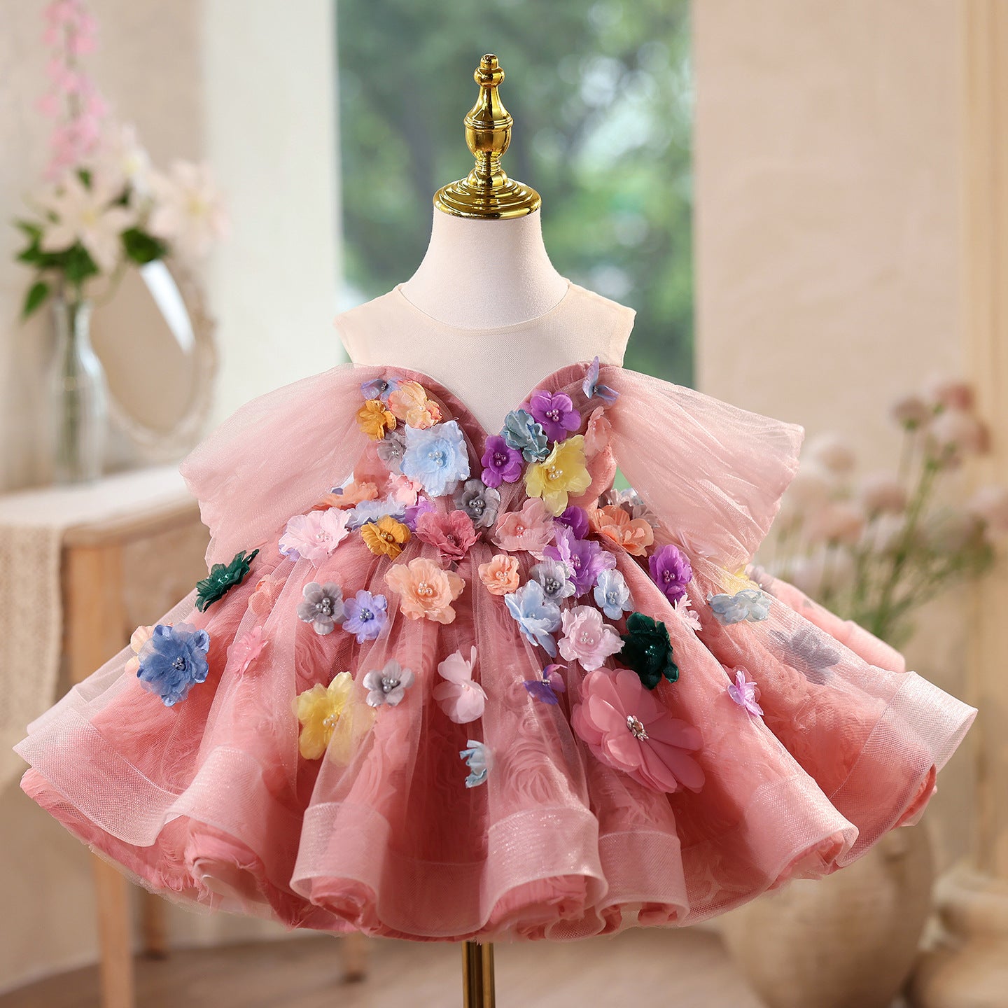 Girls' Dress Mori Style FARCENT French Catwalk Piano Performance Costume