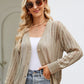 Cardigan élégant à découpes