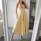 European And American Elegant Evening Dress Halter Waist