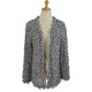 Women's Autumn Coat Long-sleeved Cardigan Mid-length Plush Coat Top
