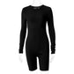 Knitted Slim-fit Hip-lifting Sports Yoga Jumpsuit