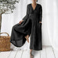 Casual Loose Long Sleeve Jumpsuit Women